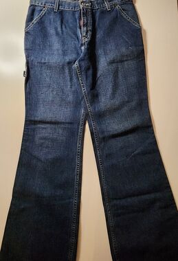 Classic Women's Dark Blue Jeans